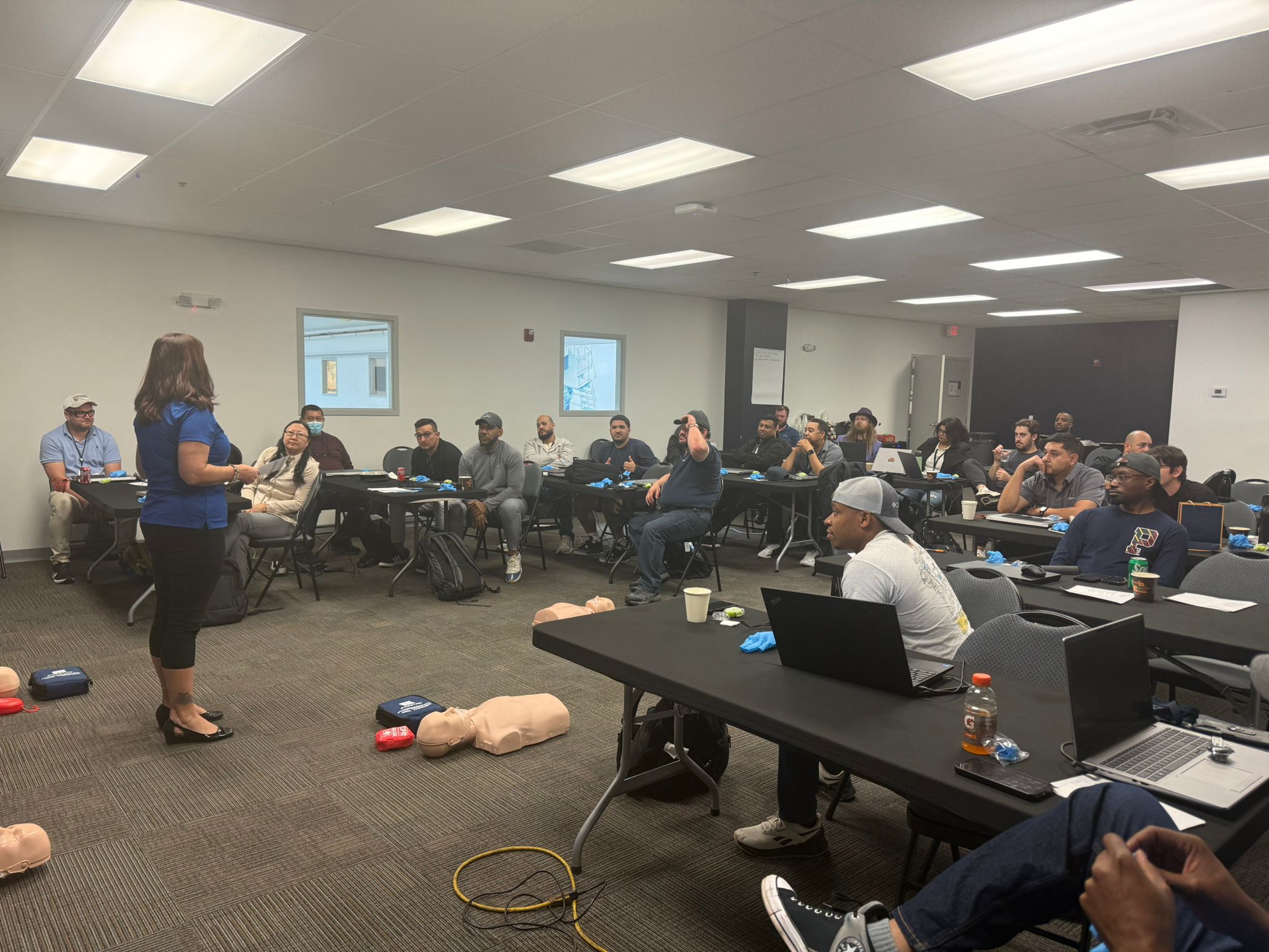 CPR and AED training class in Fort Lauderdale